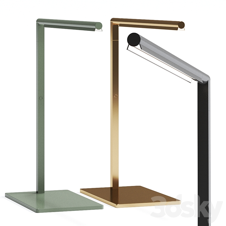 Slim Table lamp by Simon 3DS Max - thumbnail 1