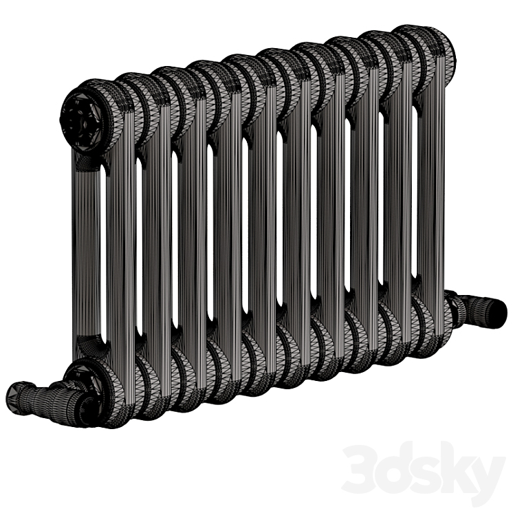 OM Tubular radiators Guardo Pilon S4H (Italy) 3D Model