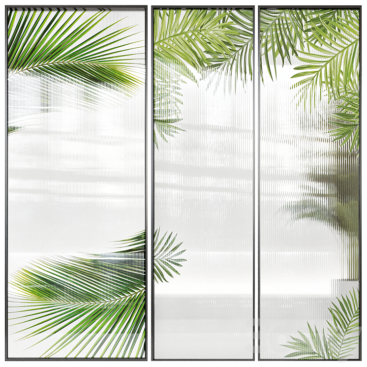 Phyto Glass Partition 3D Model Free