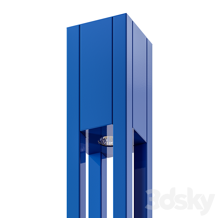 LED Park Lighting Stolb Park X 3D Model