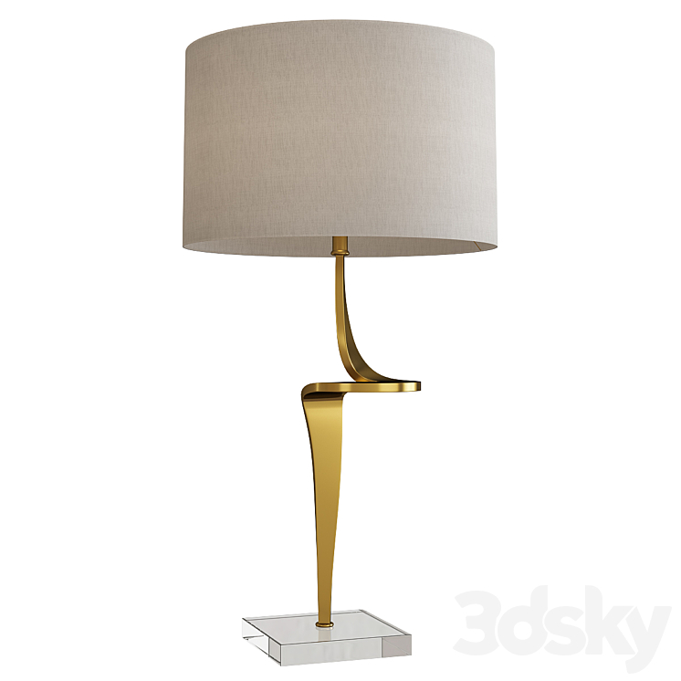 Chelsea house deans court table lamp Table lamp 3D model