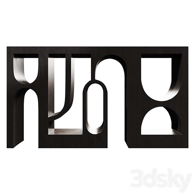 Console Belle Royalle 3D Model
