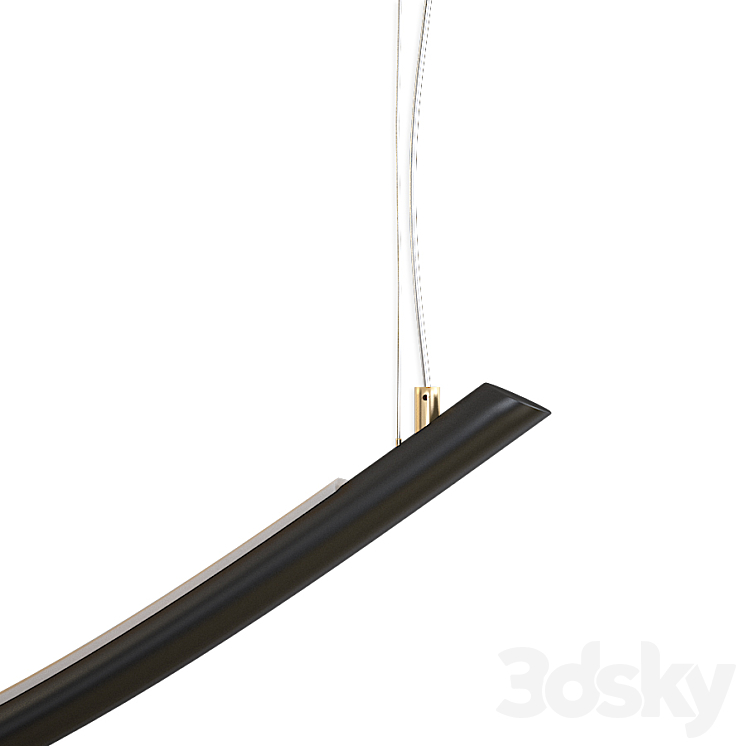 Katana Ceiling Lamp 3D Model Free