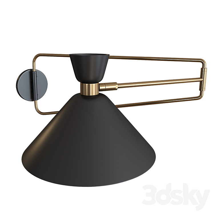Swivel lamp Zoticus LaRedoute 3D Model