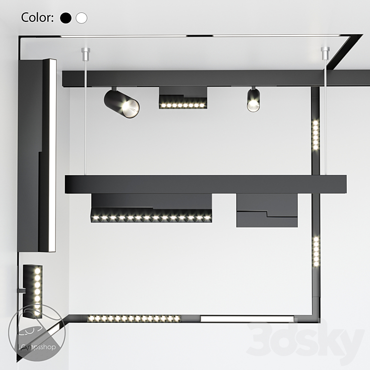 MAGNET SYSTEM SERIES R24 3D Model