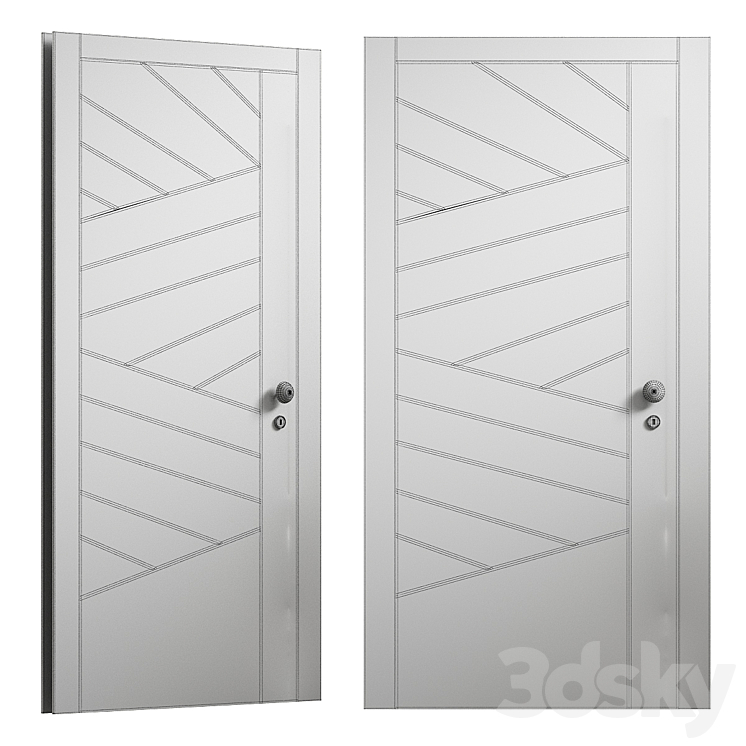 Door for interior ?35 3D Model