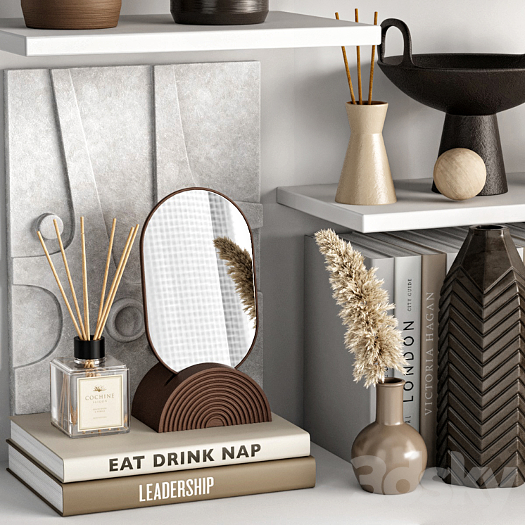 Decor set 43 3D Model