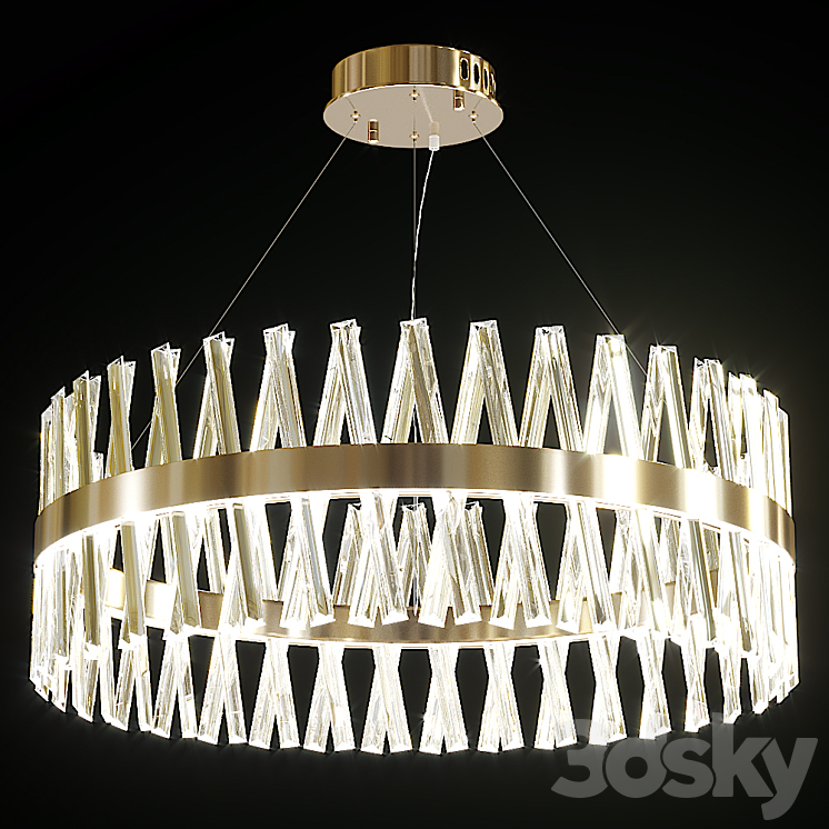 Aliexpress chandelier 3DS Max - thumbnail 1