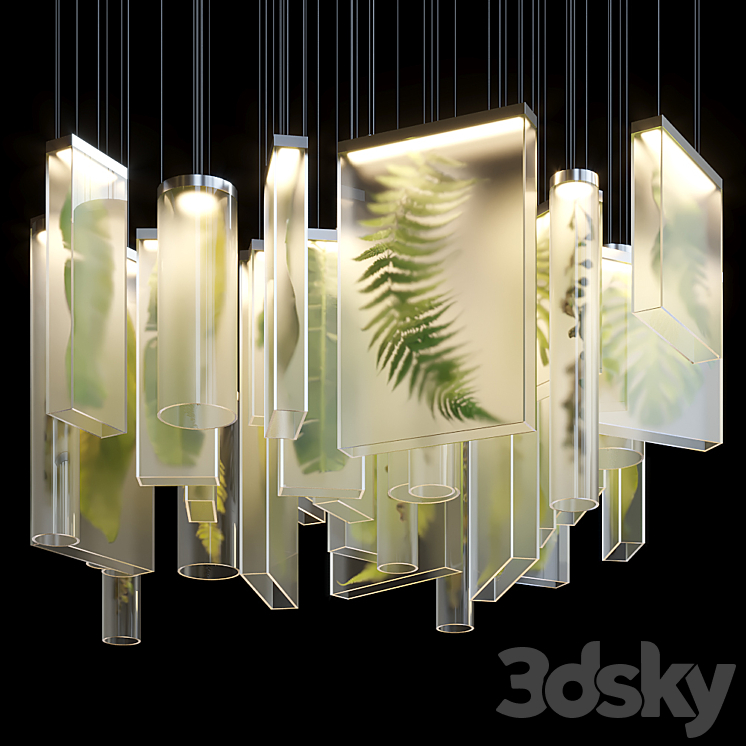 Greenbox – Vargov Design pendant lamp 3DS Max Model - thumbnail 1