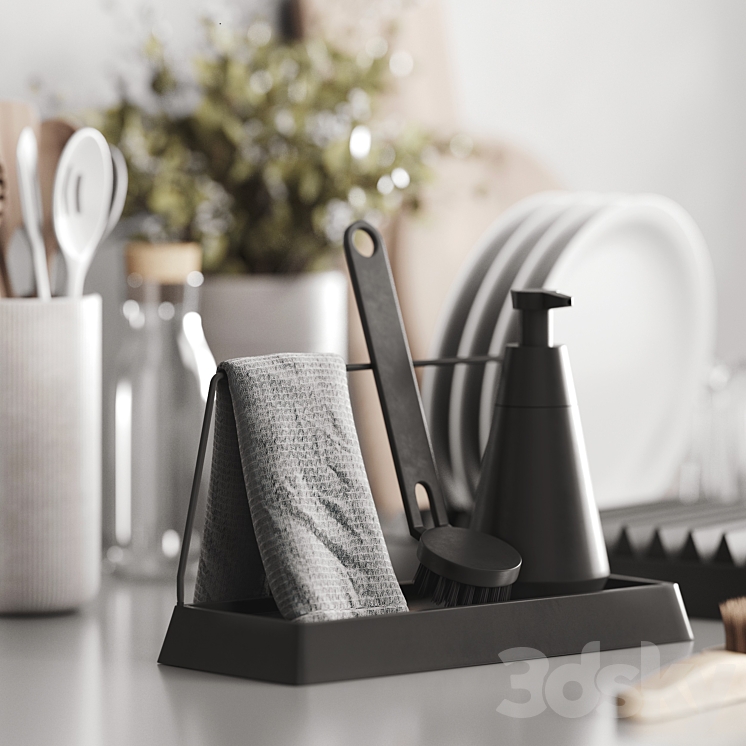 Decorative set 040 3D Model