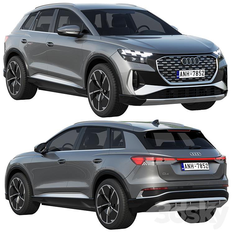 Audi Q4 e-tron 2021 Free Download