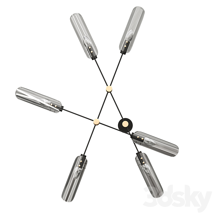 Ceiling lamp Nap Fall L03856 3D Model Free