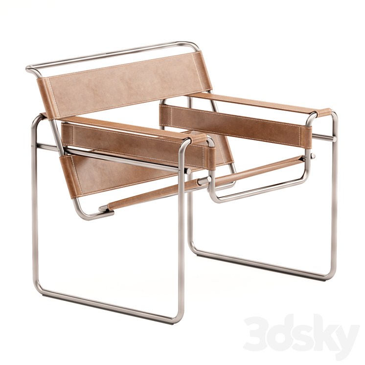 Wassily Chair 3DS Max - thumbnail 1