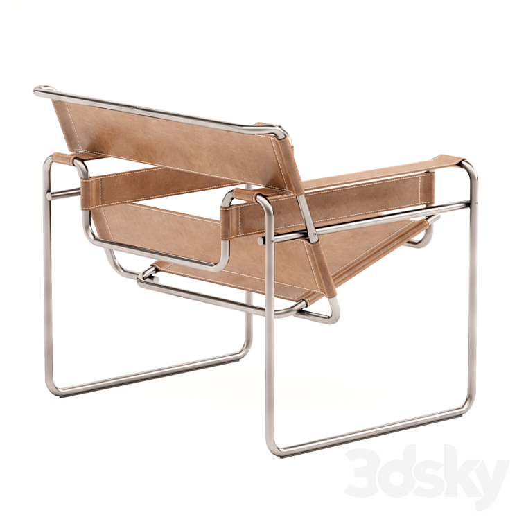 Wassily Chair 3DS Max - thumbnail 2