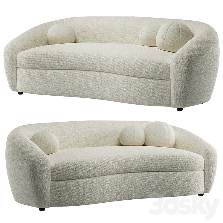 RH | SYLVAIN sofa 3D Model