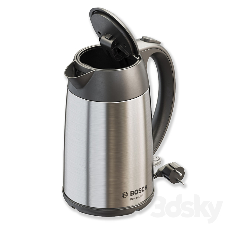 Teapot BOSCH_TWK3P420 \/ Electric kettle BOSCH_TWK3P420 3DS Max - thumbnail 2
