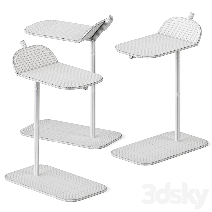 Side Table Wam by Bross 3D Model