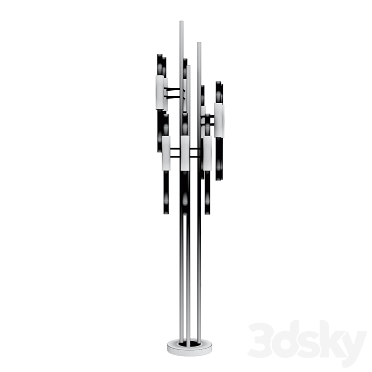Reference: T1683 Design floor lamp WATERFALL by Romatti 3D Model