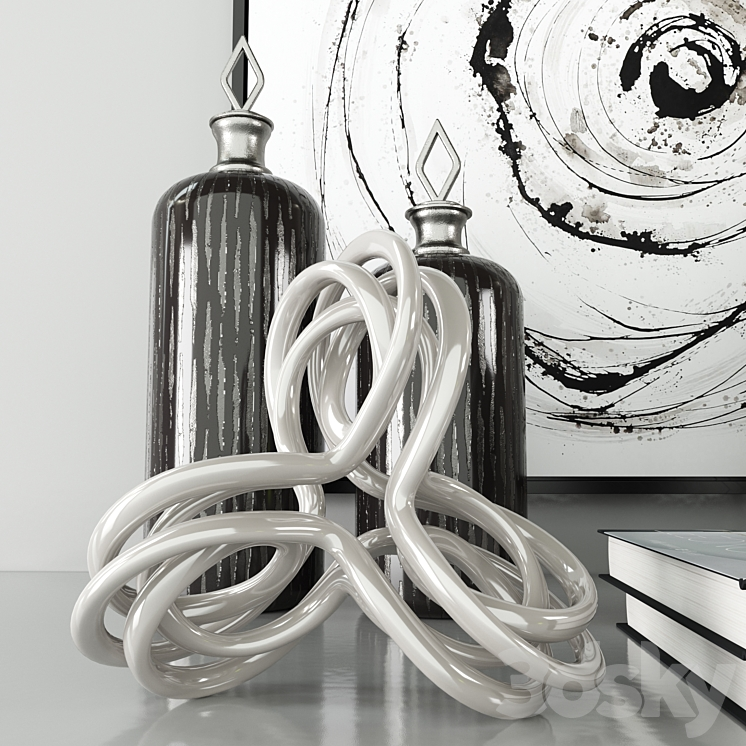 Decorative Set 53 3D Model