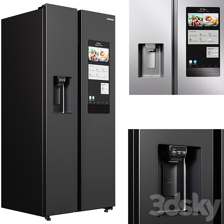 Samsung_Appliances_set01 3D Model