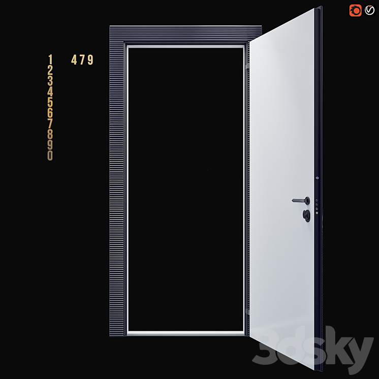 Expression-Virgin Front Door 3D Model