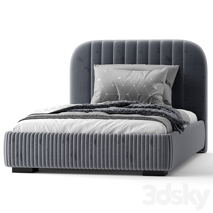 Single bed 6 3DS Max - thumbnail 1