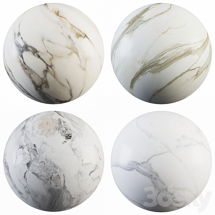 Collection Marble 20 3DS Max - thumbnail 1