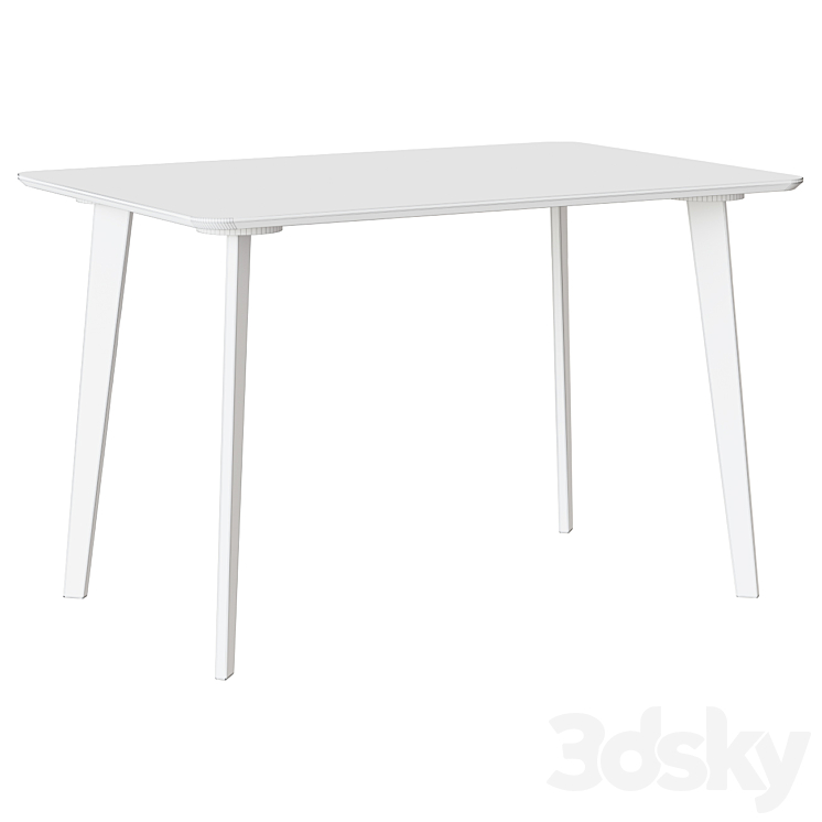 “Table “”breve”” (Studiola) brown plywood 120x75x80 cm. 77818″ 3DS Max Model - thumbnail 2