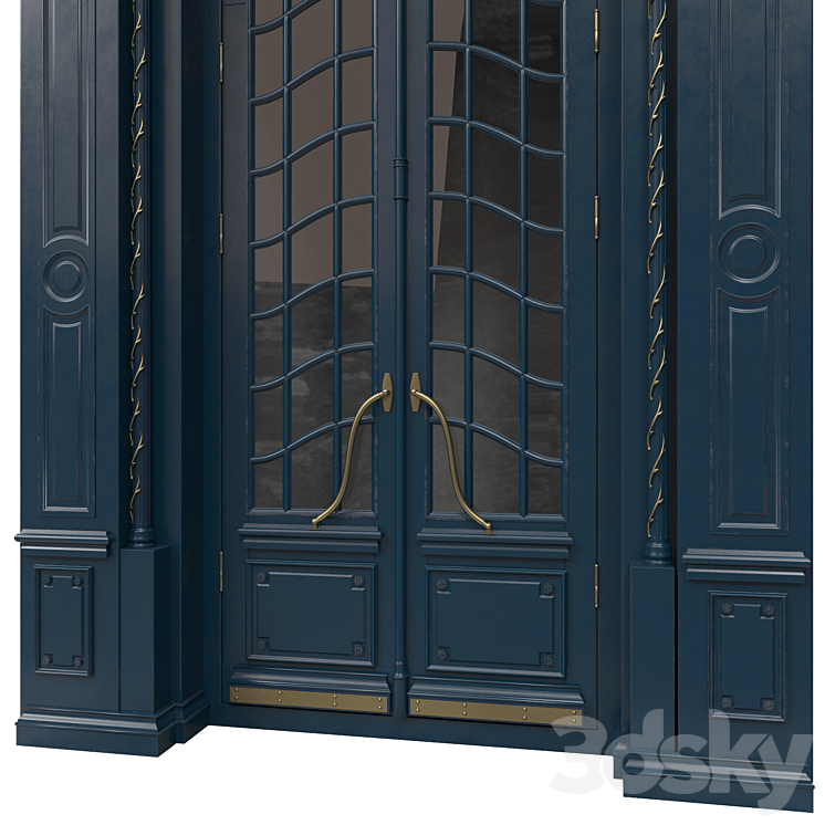 Door 47 3D Model Free