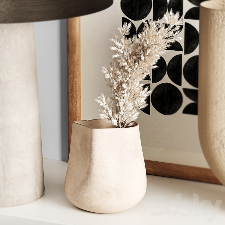 Decorative set_17 3D Model Free