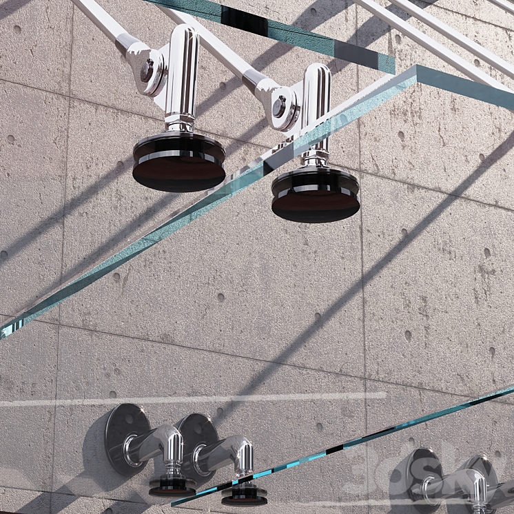 GLASS CANOPY NO2 3D Model