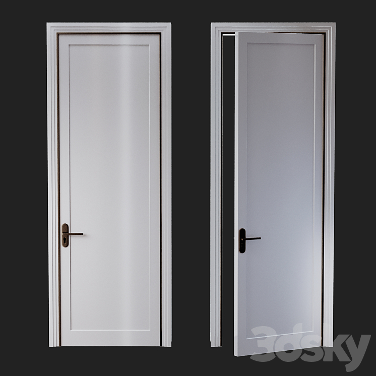 Door 01 3D Model