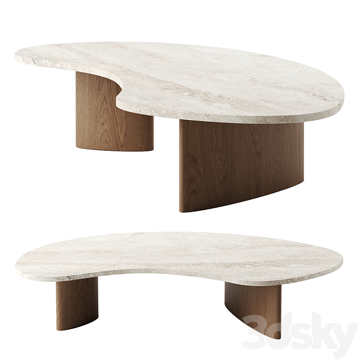 Senses bean coffee table by Bulo - Table - 3D model