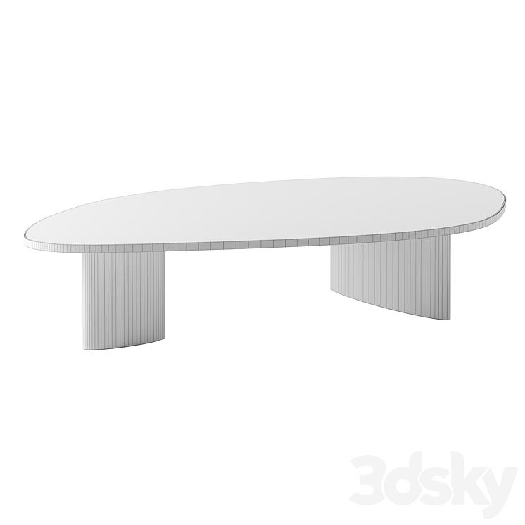 Senses rock coffee table by Bulo 3DS Max Model - thumbnail 2
