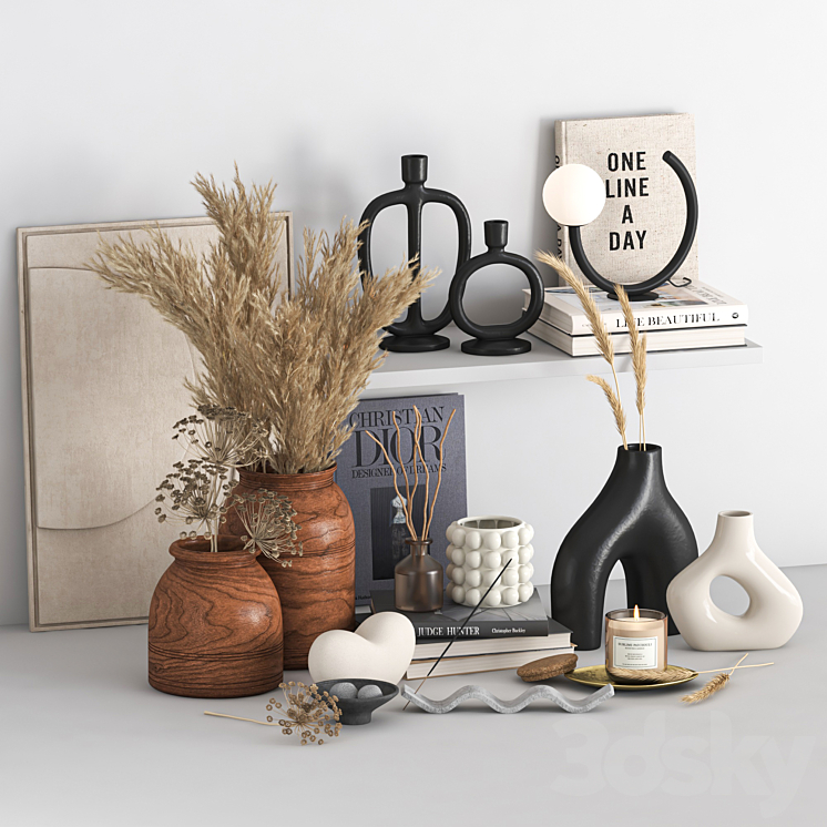 decorative set-06 3D Model