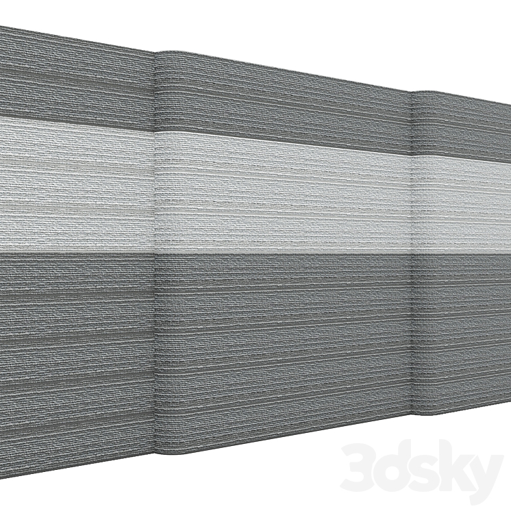 Craft fence - Columnar 3D Model