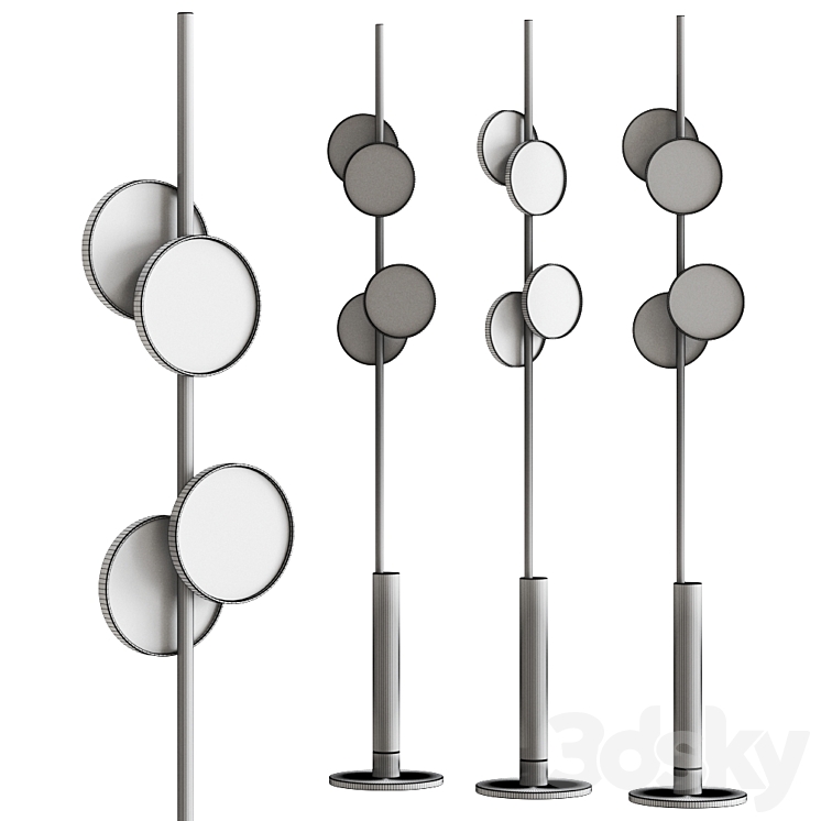 Typography Truly Studio Floor lamp by Rakumba 3D Model