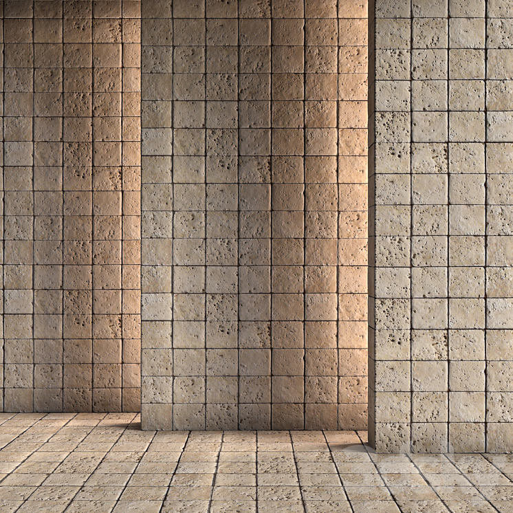Old_tile 3DS Max - thumbnail 1
