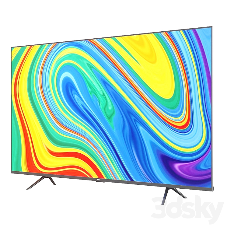 Xiaomi Mi TV 4S 65 - TV - 3D model