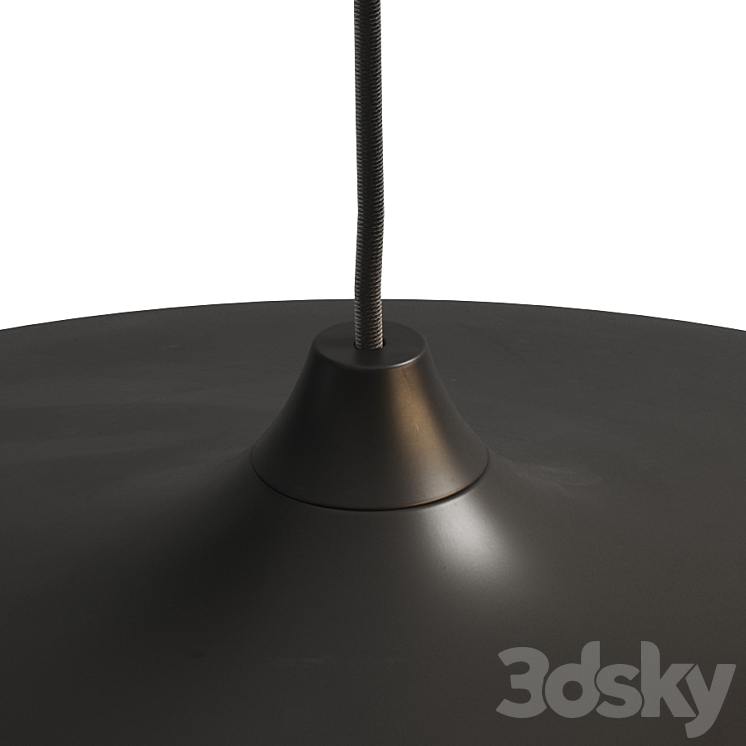Menu Circular Pendant Lamp 3DS Max Model - thumbnail 2