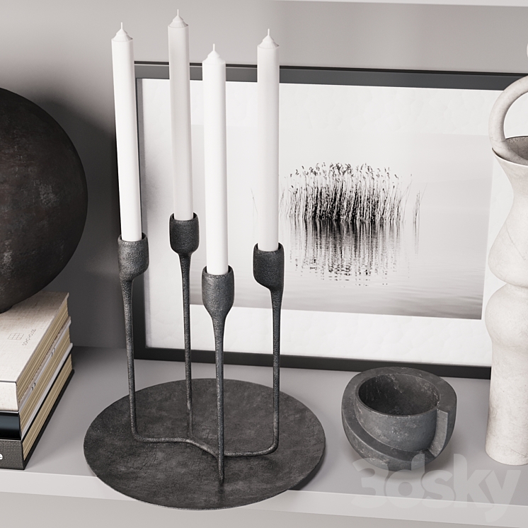 Decorative set 5 3D Model