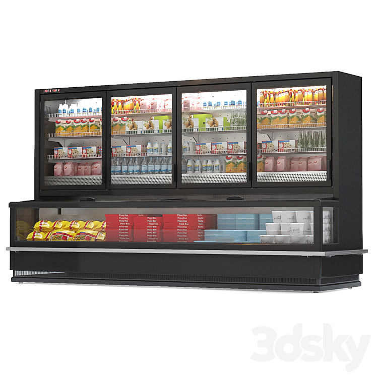 Refrigerated display case HitLine Free Download