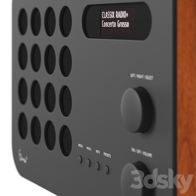 MoMA's Eames Radio 3D Model Free