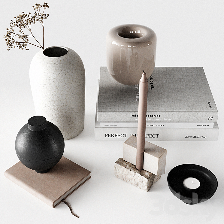 Decorative Set 45 3D Model