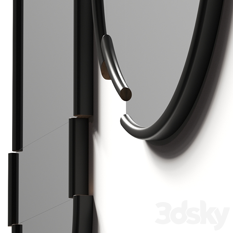 Lee Broom Split Wall Mirrors 3DS Max Model - thumbnail 2