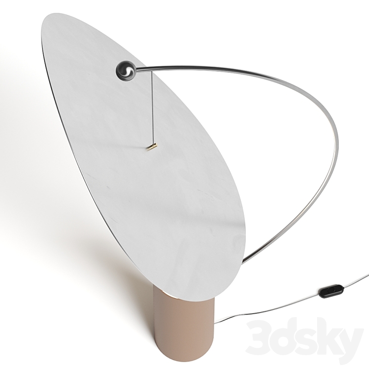 L & G Studio Float Floor Lamp 3D Model