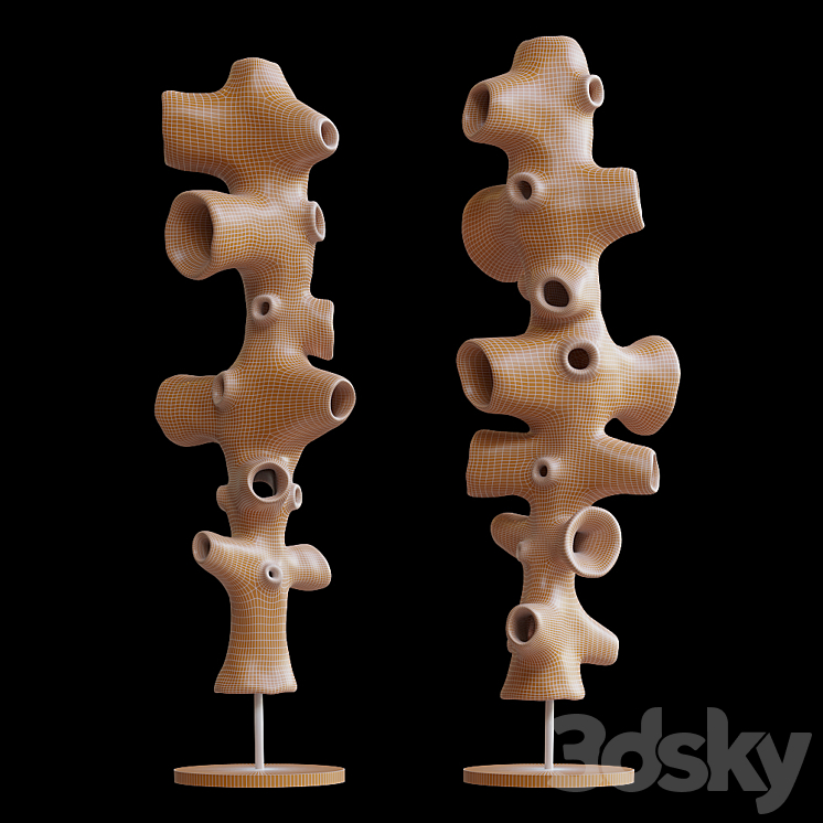 Light sculpture - Vargov Design 3D Model