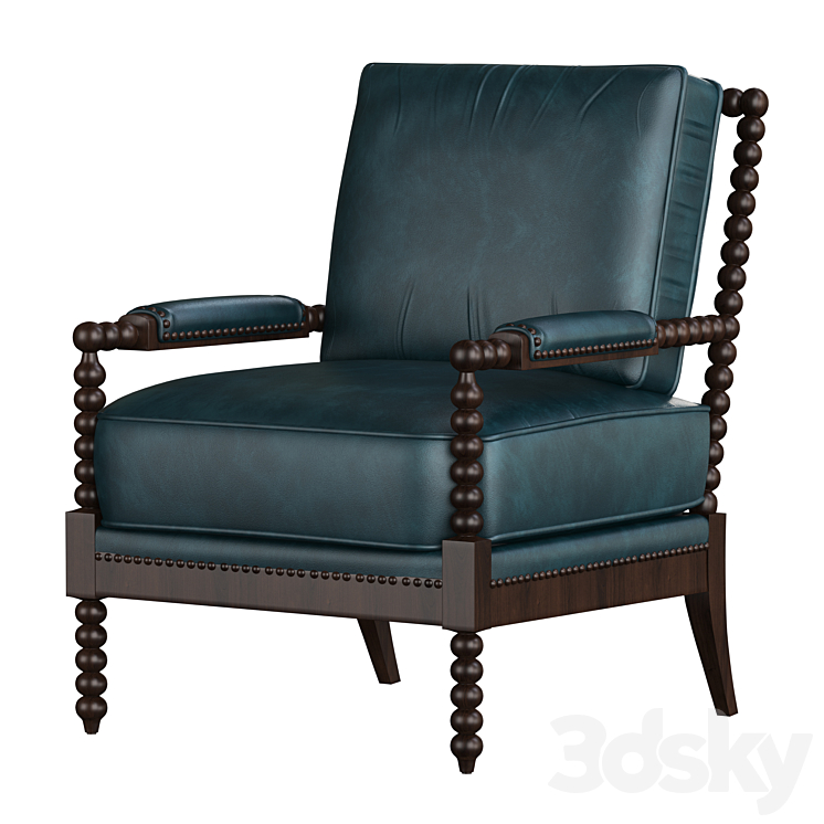 Modway Accent Arm Chair 3DS Max Model - thumbnail 1