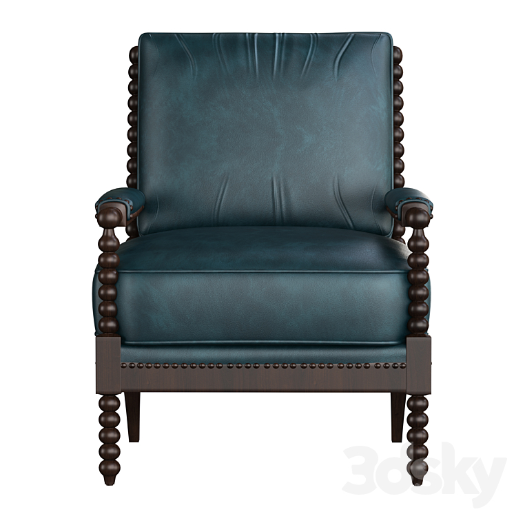 Modway Accent Arm Chair 3DS Max Model - thumbnail 2