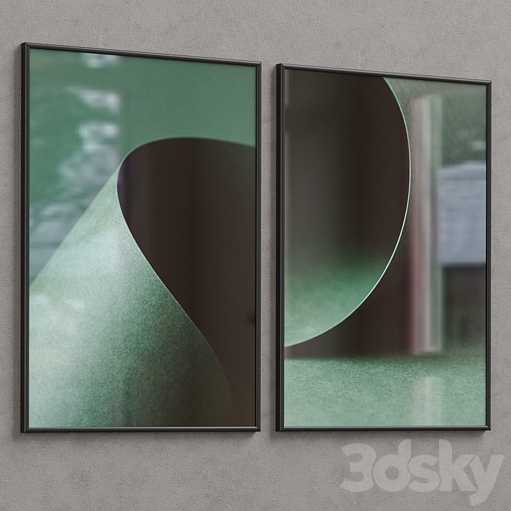 Framed Print P-501 3D Model